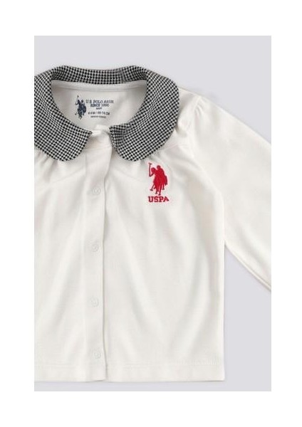 Krem Üst Çıtçıtlı Bebek 2'li Takım