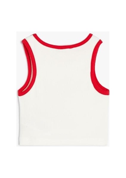 Atlet Spor Temalı Bisiklet Yaka Renk Bloklu Pamuklu indirimleri