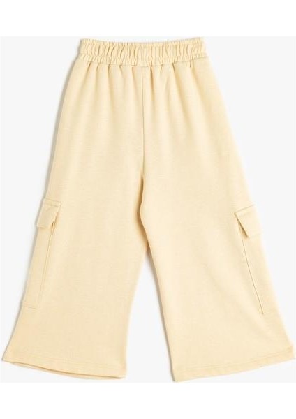 Bol Paça Eşofman Altı Beli Lastikli Kargo Cepli fırsatları