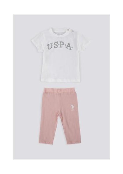 Comfortable And Convenient Krem Bebek T-shirt Takım