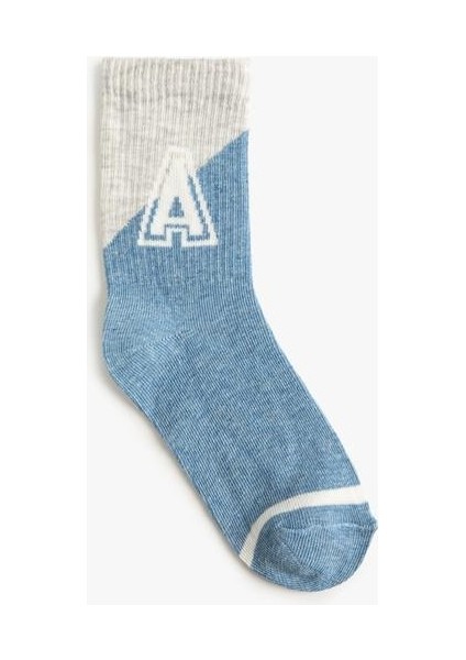 Tenis Çorabı Baskılı Pamuk Karışımlı fırsatları