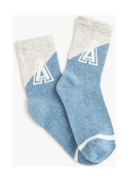 Tenis Çorabı Baskılı Pamuk Karışımlı indirimleri