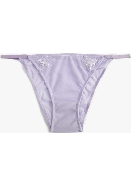 Brief Külot Dantelli Normal Bel