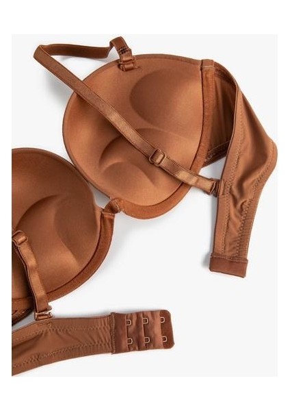 Destekli Sütyen Ekstra Dolgulu Balenli Dantelli Kaplı indirimleri