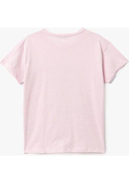 Çilek Baskılı Kısa Kollu Pamuklu Pijama Takımı