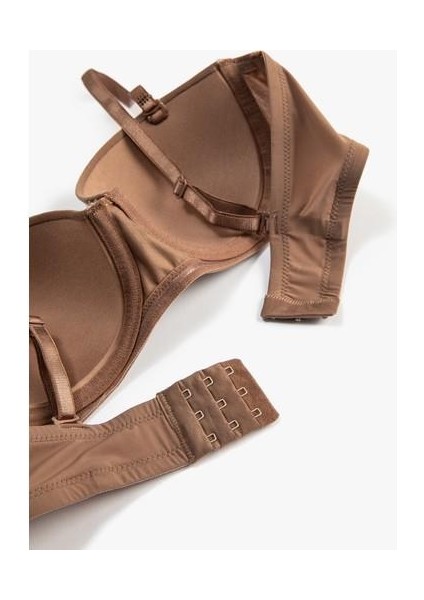 Balenli Sütyen Dolgusuz Kaplı Basic