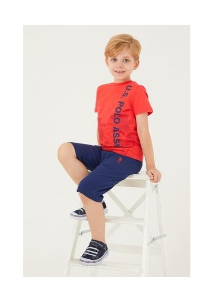 Pomegranate Flower Nar Rengi Erkek Çocuk Kapri Takım