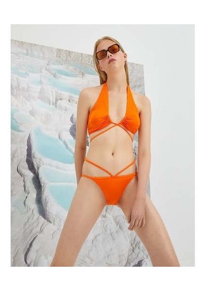 Şahika Ercümen XKoton - Bel Detaylı Bikini Altı indirimleri