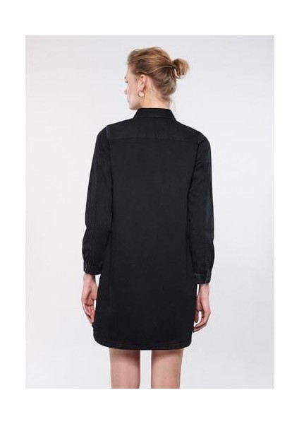 Liz Casual Antrasit Jean Elbise 130656-34926