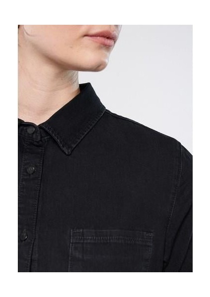 Liz Casual Antrasit Jean Elbise 130656-34926