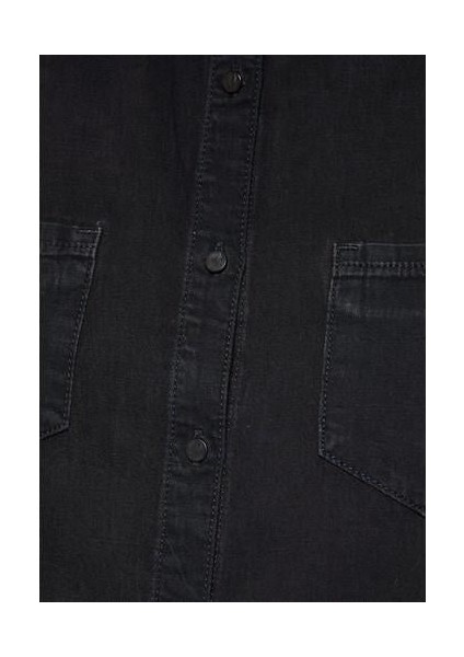 Liz Casual Antrasit Jean Elbise 130656-34926