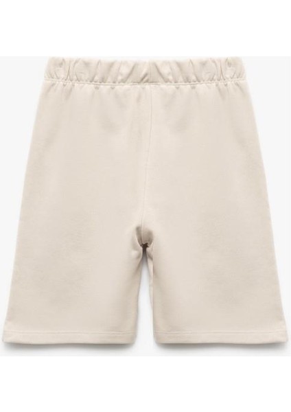 Pamuklu Beli Lastikli Basic Şort indirimleri