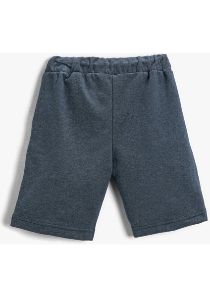 Normal Bel Açık İndigo Erkek Çocuk Şort - 2SKB40024TK fiyatları