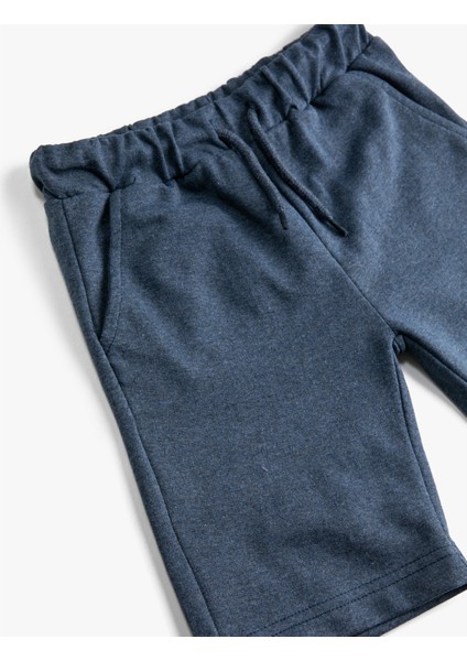 Normal Bel Açık İndigo Erkek Çocuk Şort - 2SKB40024TK modelleri