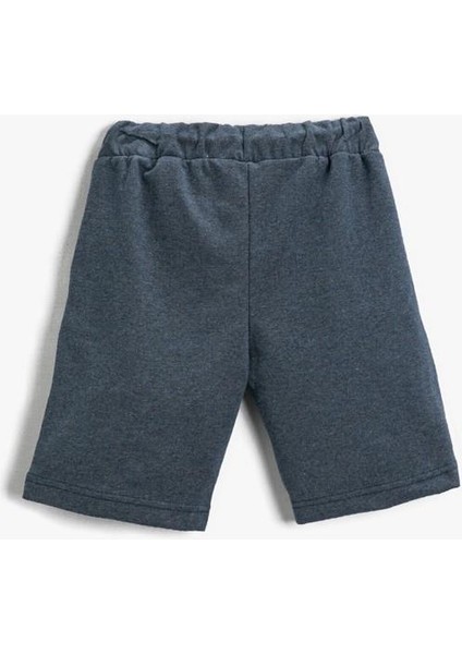 Normal Bel Açık İndigo Erkek Çocuk Şort - 2SKB40024TK indirimleri