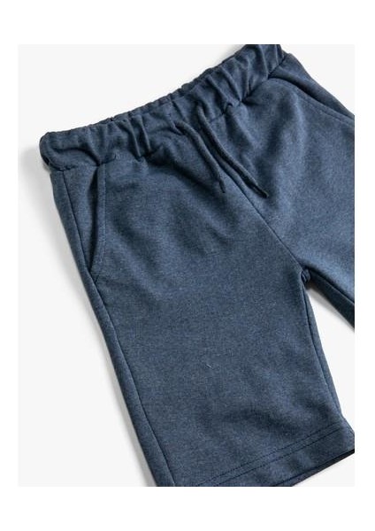 Normal Bel Açık İndigo Erkek Çocuk Şort - 2SKB40024TK