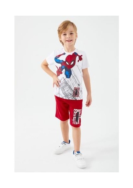 Buildings Beyaz Erkek Çocuk Bermuda Takım fırsatları