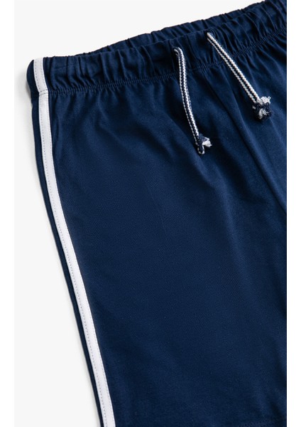 2SKB40065TK Normal Bel Lacivert Erkek Çocuk Şort modelleri