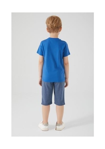 To Do Batcave Mavi Erkek Çocuk Kapri Takım