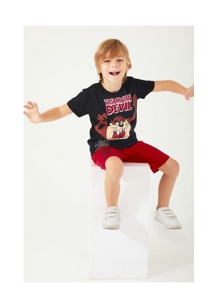 L1571-3 Erkek Çocuk Alt Üst Takım Siyah indirimleri