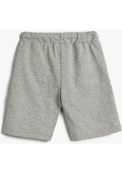 Normal Bel Gri Erkek Çocuk Şort - 2SKB40024TK fiyatları