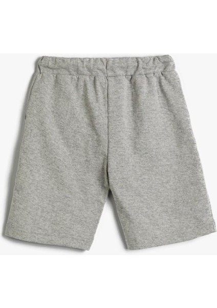 Normal Bel Gri Erkek Çocuk Şort - 2SKB40024TK indirimleri