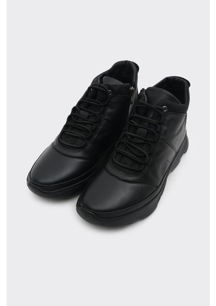 Fermuarlı Hakiki Deri Erkek Bot fiyatları