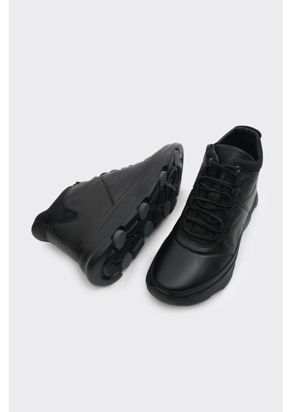 Fermuarlı Hakiki Deri Erkek Bot indirimleri