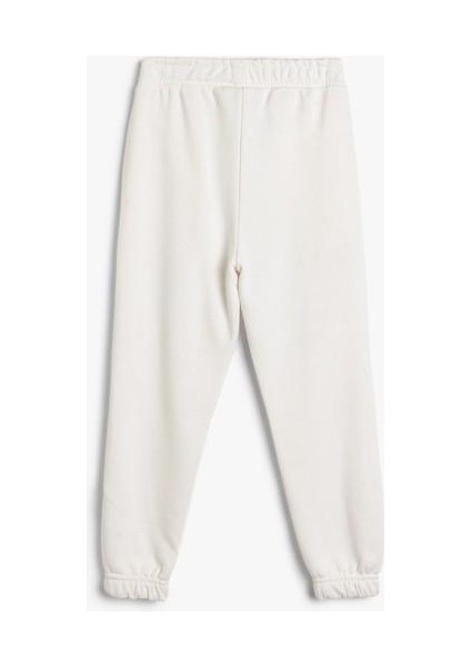 Jogger Eşofman Altı Cepli Beli Bağlamalı Şardonlu fırsatları