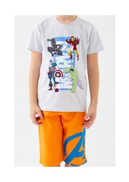 Four Heroes Açık Gri Erkek Çocuk Kapri Takım indirimleri