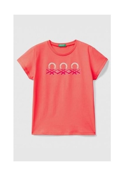 Kız Çocuk Tshırt-Turuncu fiyatları