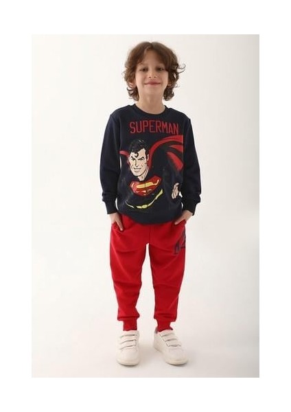 Lacivert Erkek Çocuk Eşofman Takımı