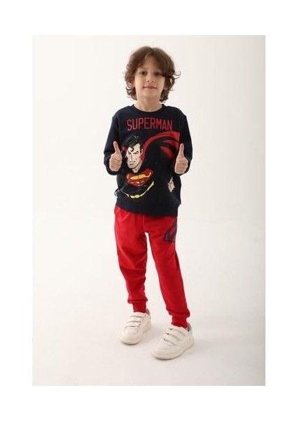 Lacivert Erkek Çocuk Eşofman Takımı