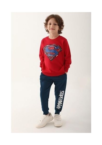 Kırmızı Erkek Çocuk Eşofman Takımı