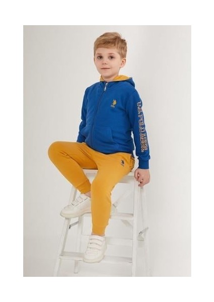 Pockets Mavi Erkek Çocuk Eşofman Takımı