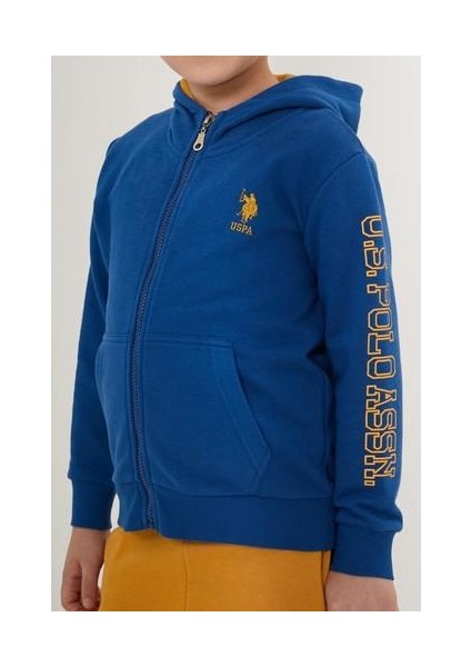 Pockets Mavi Erkek Çocuk Eşofman Takımı