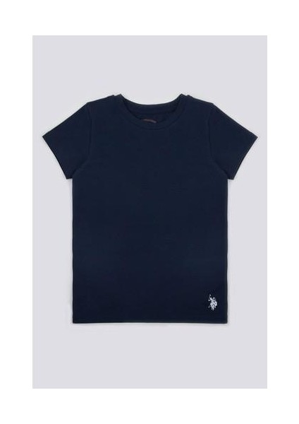 Solid Color Lacivert Erkek Çocuk Fanila modelleri