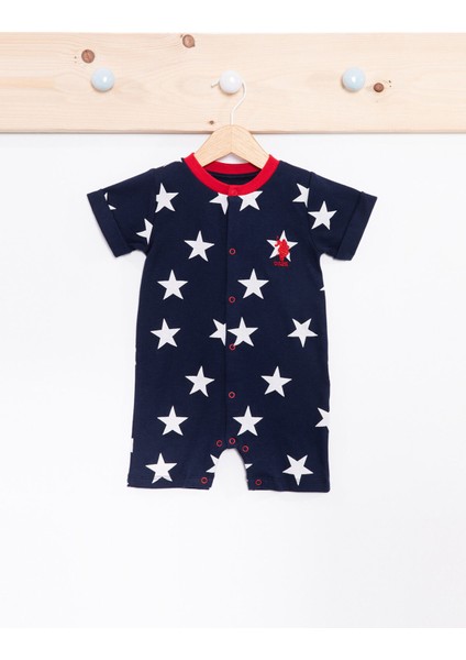 Stars Lacivert Erkek Bebek Tulum