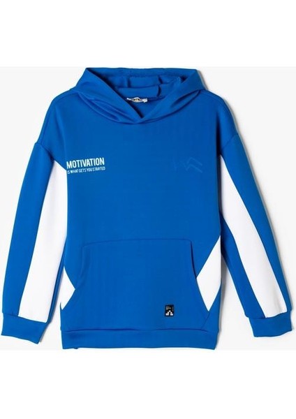 Kapşonlu Sweatshirt Kanguru Cepli Uzun Kollu fırsatları