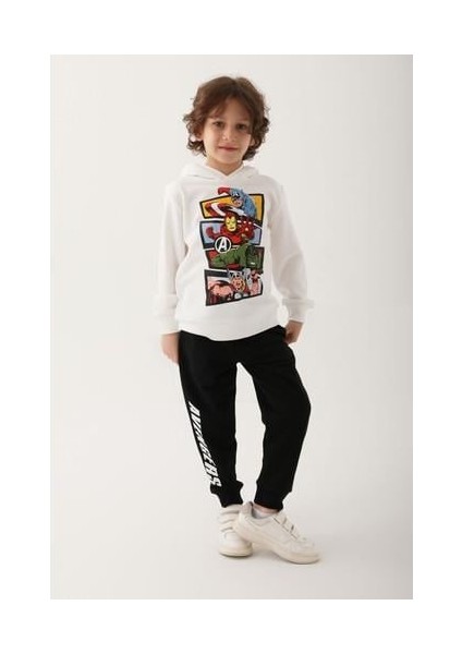 Krem Erkek Çocuk Eşofman Takımı