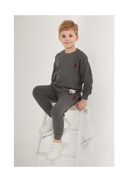 Shady Beyaz Erkek Çocuk Eşofman Takımı