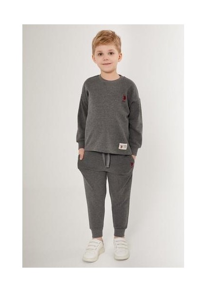 Shady Beyaz Erkek Çocuk Eşofman Takımı