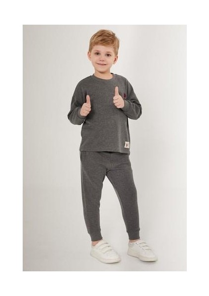 Shady Beyaz Erkek Çocuk Eşofman Takımı