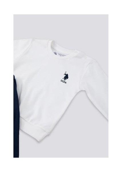 The Elegance Of Innocence Krem Bebek SweaT-shirt Takım