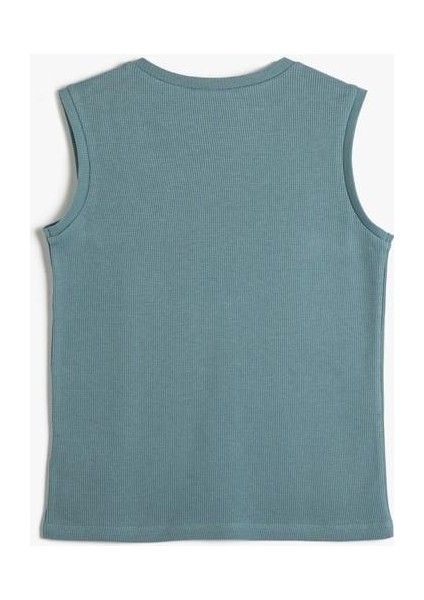 Basic Atlet Bisiklet Yaka Fitilli Pamuklu indirimleri