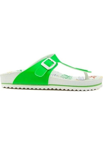 Benetton Yeşil Kadın Terlik