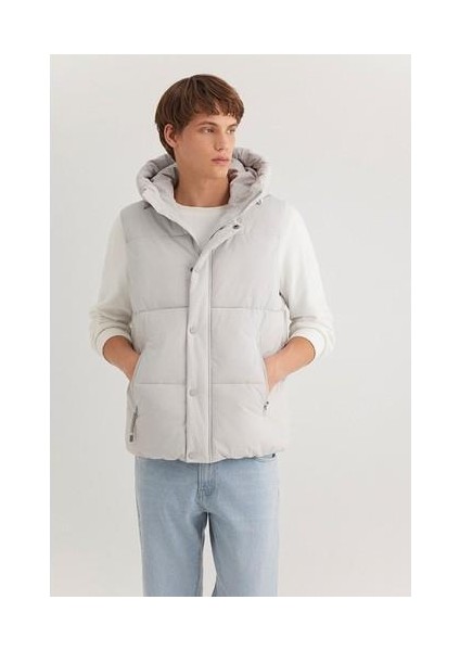 Kapüşonlu Şişme Yelek Regular Fit / Normal Kesim 0110306-70074