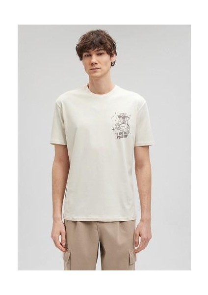 Baskılı Bej TIŞÖRT0612051-70055