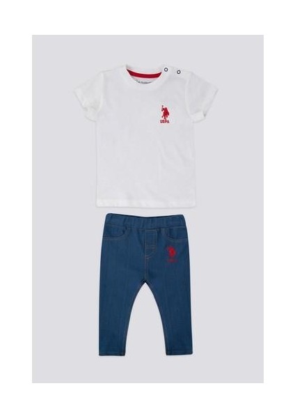 Light Delicate Krem Bebek T-shirt Takım indirimleri