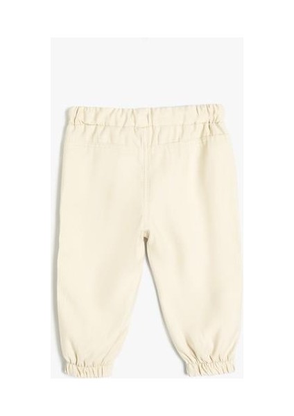 Basic Jogger Pantolon Viskon Kumaş indirimleri